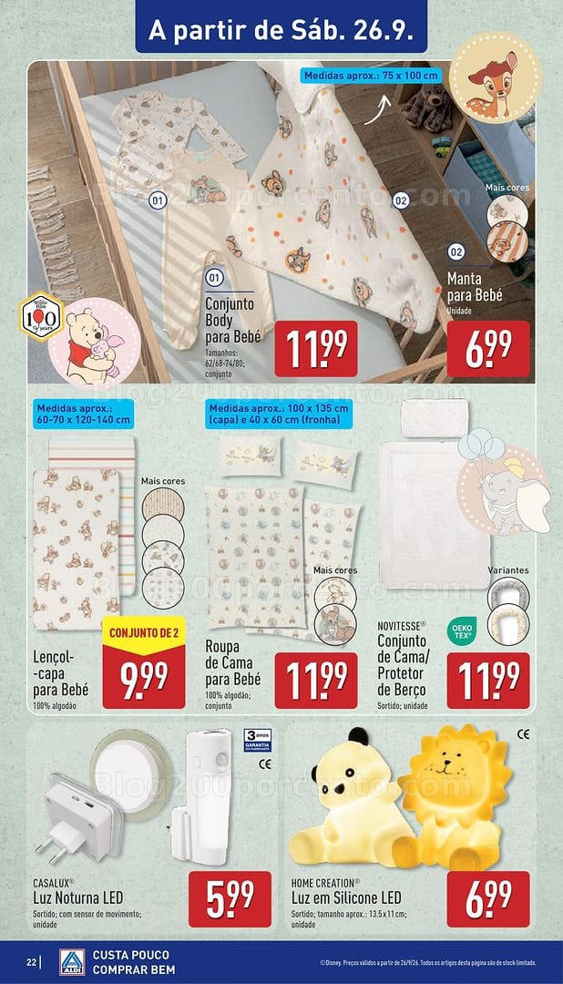 Antevisão Folheto ALDI Promoções de 21 a 27 setembro